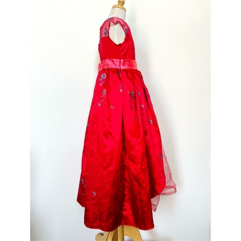 Disney Girls 4-6x Elana of Avalor Dress Halloween Costume - Picture 4 of 10